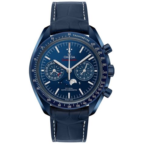 omega speedmaster blue ceramic|omega speedmaster moonwatch black ceramic.